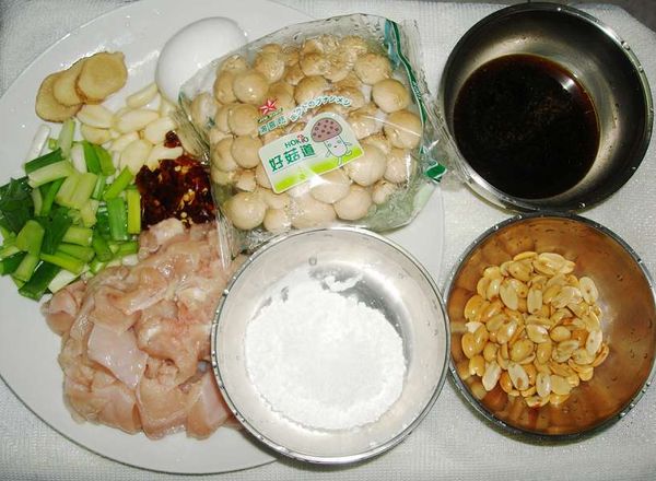 備好所需食材...