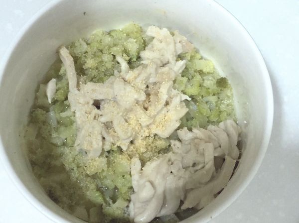 可以撒上蒜粉增加香氣唷^_^