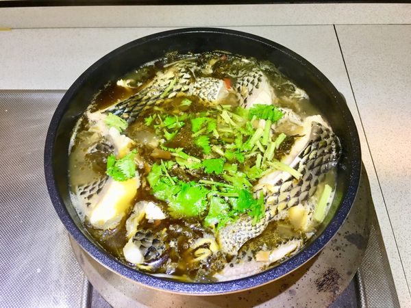 加入香菜即可起鍋