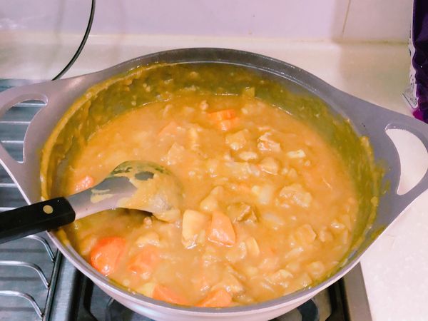 最後大功告成，試甜鹹度不夠味在加調味料呦