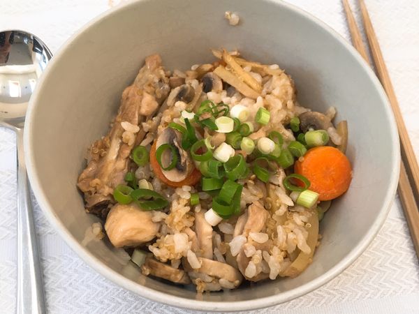 最後的成品又簡單又令人滿意，如果喜歡米酒味重一點，比例可以自行調整喔！