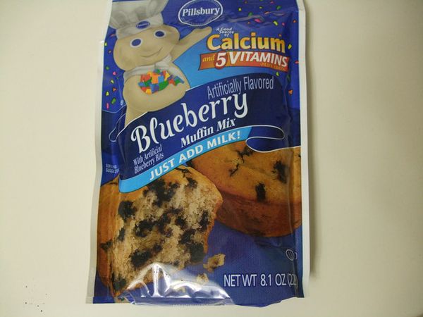 新玩意兒藍莓馬芬粉