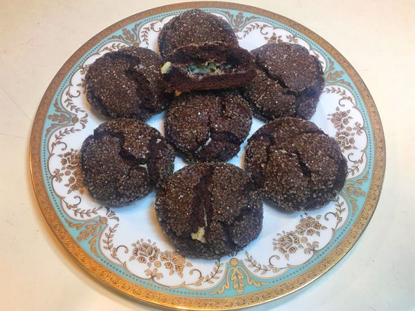 每顆球間間隔5-6公分，烤12-13分鐘，後放涼5分鐘再移動