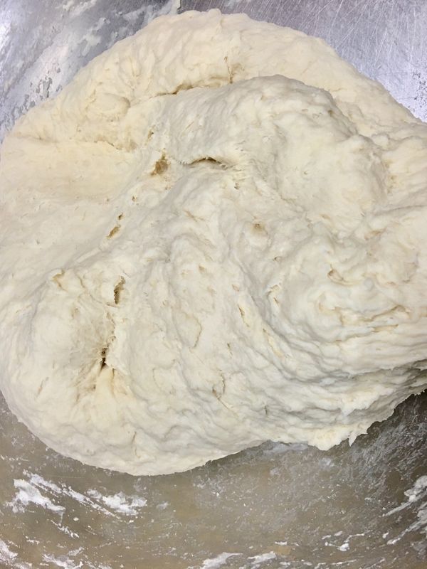 溫水慢慢加慢慢揉讓他成團