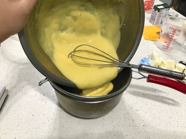 過濾剛剛的內餡