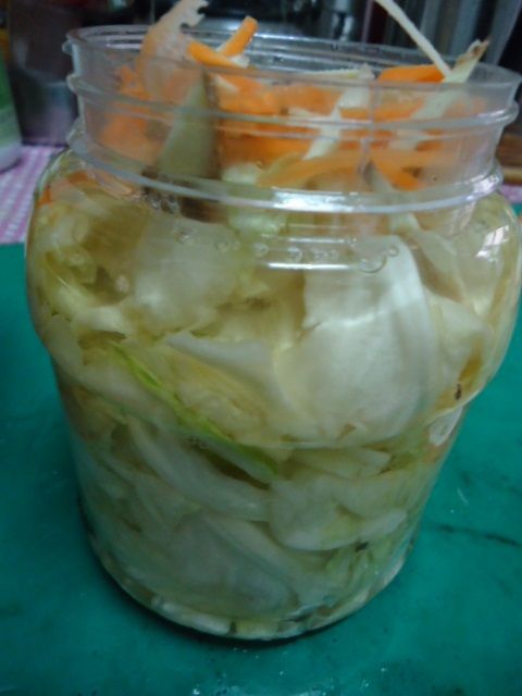 放進冰箱，一天後就可食用。
   (放冷藏4-7天會越入味)