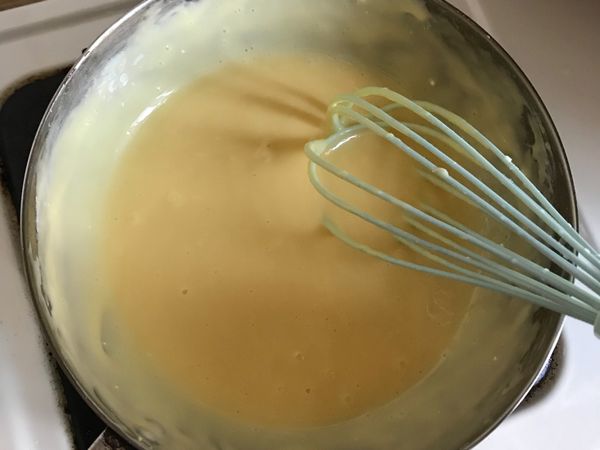 完成麵糊囉！
⚠️此時烤箱預熱上下火170度囉⚠️