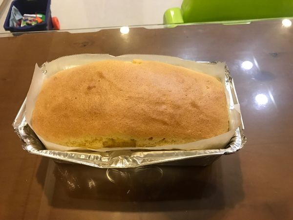 冷卻後切片就完成了