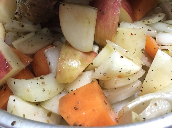 全部材料裝入烤盤