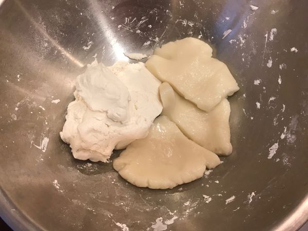 揉合粉團＋粉粹