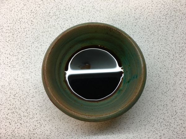 淋醬用先少許熱水調勻備用