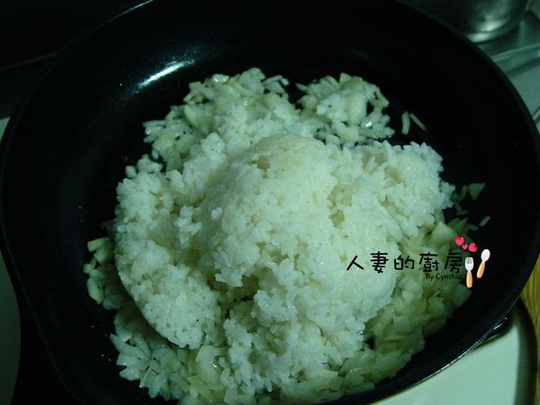 接著炒飯