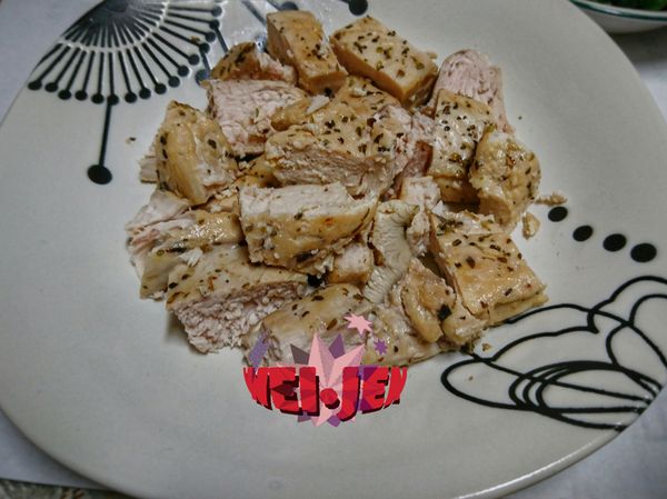 切塊狀就完成了。