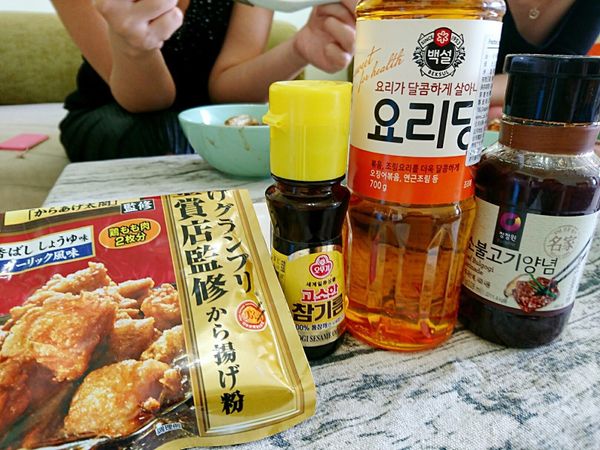 醬油加糖漿後煮滾放涼