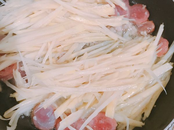 馬鈴薯絲增加口感