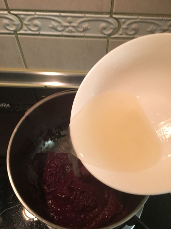 加水或高湯繼續攪拌