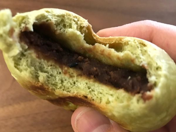 抹茶帶一點樸實茶香讓紅豆更不膩口！
搭配一杯茶或咖啡就很棒❤️