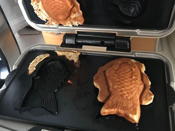 烤至燈亮再等30秒，關電，小心打開