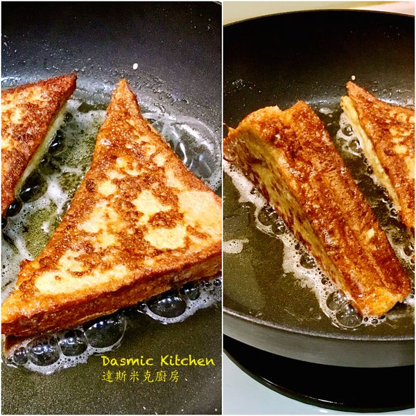 最後將橫切面油煎約10秒鐘即可