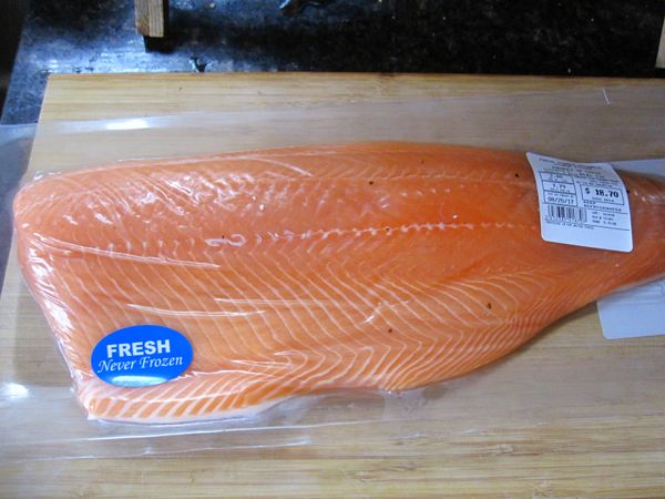 做煙燻鮭魚，請盡量用品質好的鮭魚