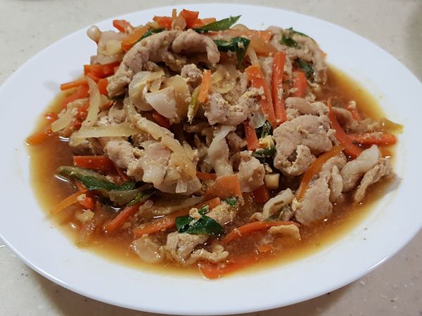 好吃的甜甜鹹鹹下飯菜就完成啦