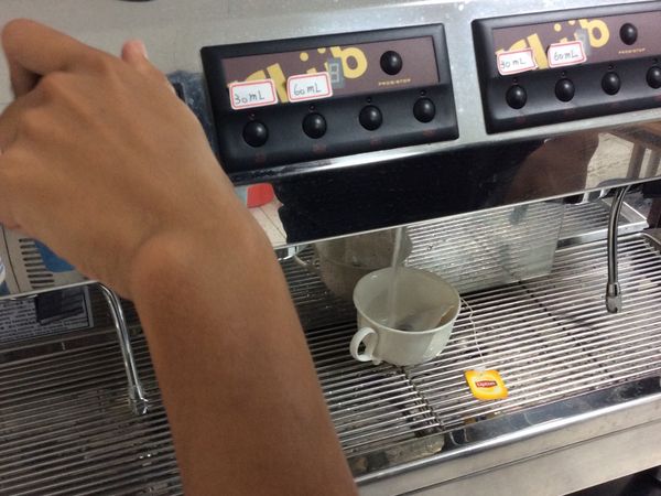 用熱水泡開紅茶包