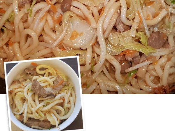 香噴噴的炒烏龍就可以上桌囉～