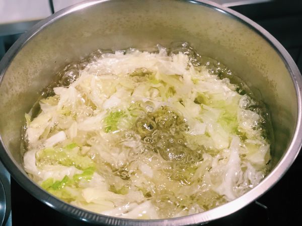 保持高麗菜滾爛。