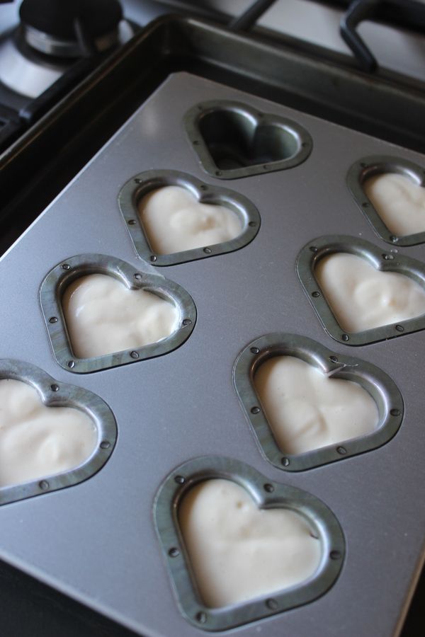 入爐,這量可以製作7顆小愛心