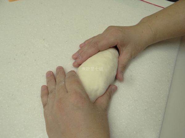 搓成橄欖型