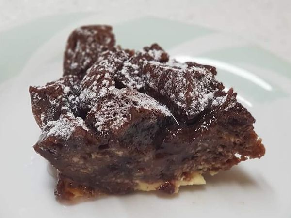 巧克力吐司布丁