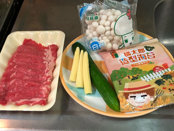 準備好以上食材