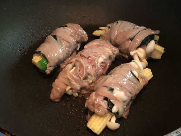 表明呈現熟成肉色即可開鍋蓋