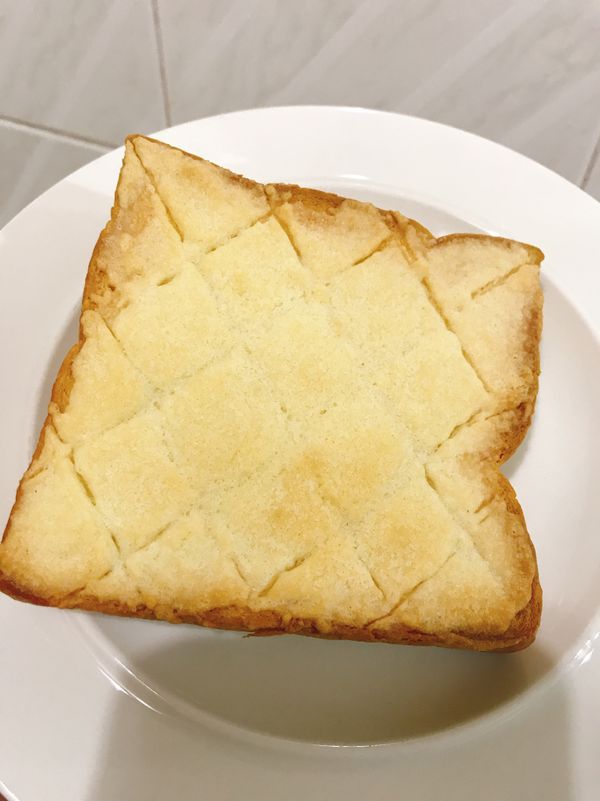 紋路劃的不夠明顯烤出來都糊掉了🤣