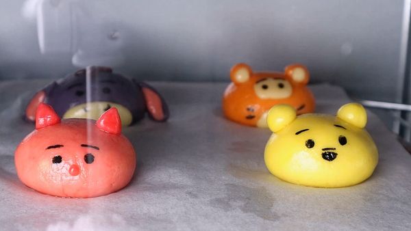 放入預熱烤箱, 180度烤15分鐘