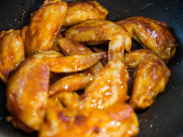 醬汁收乾後就完成了！