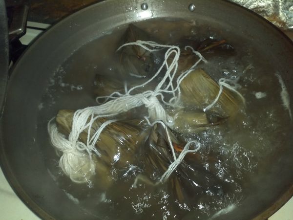 最後用滾水煮開,大約30min