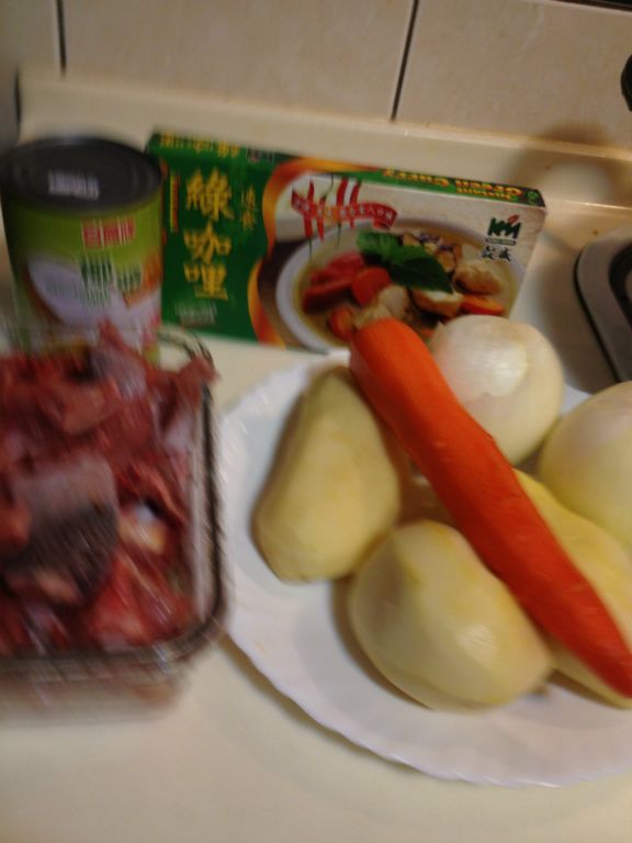 紅蘿蔔 馬鈴薯 切塊