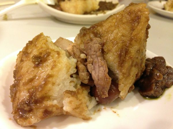 切開以後,看看美味餡料