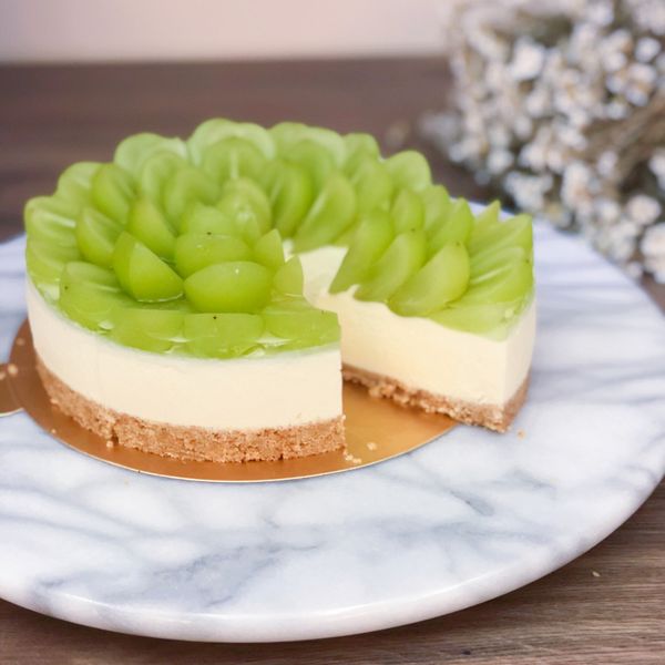 簡單。不過多裝飾。才能感受麝香葡萄的美好滋味喔！