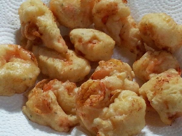 用廚房紙巾吸油