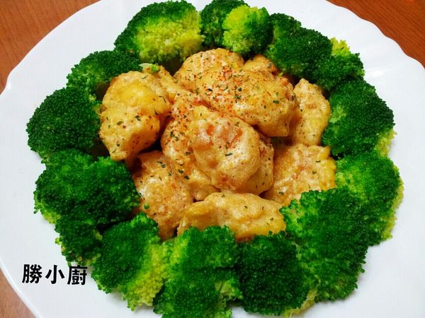 擺盤~撒一些七味粉...完成!!