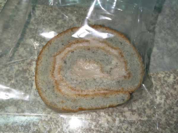 這是冰冰箱30分鐘後取出後切片的切面