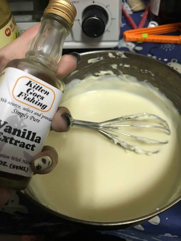 香草精5g(可不放)。