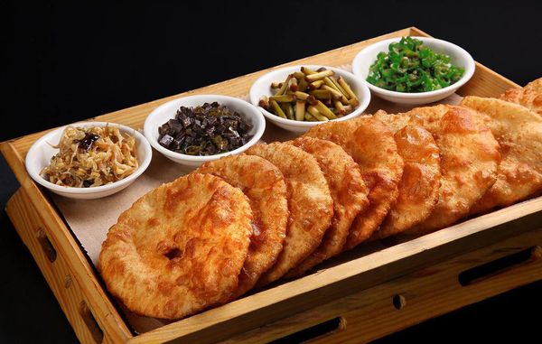 童年味道的荞麦杂粮小油饼就完成啦！