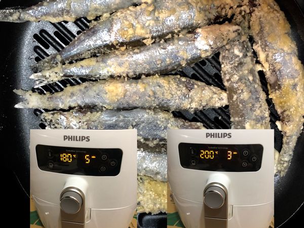 將魚擺放至鍋內
180度5分鐘
200度3分鐘