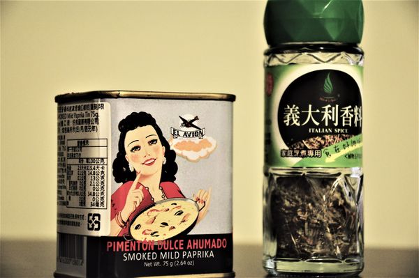 煙燻紅椒粉以及義大利香料在家樂福可以一次買齊!