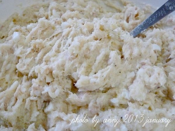 用湯匙攪拌均勻，備用~