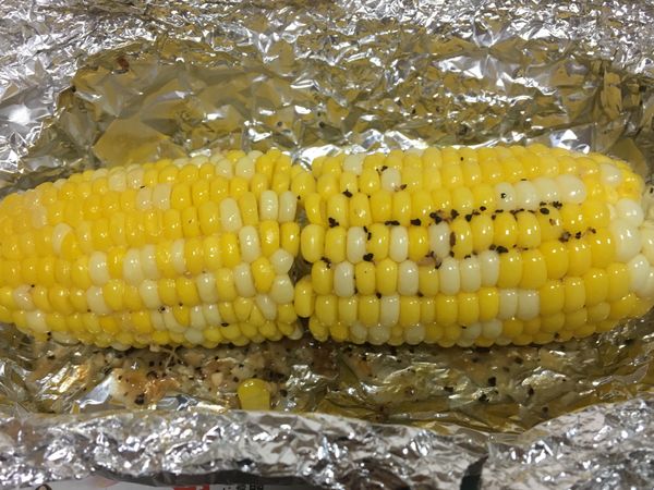 打開如果上面感覺沒熟就翻面再烤20分鐘