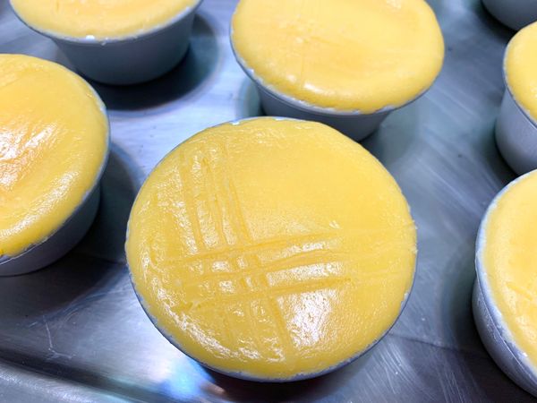 用叉子略輕微劃痕